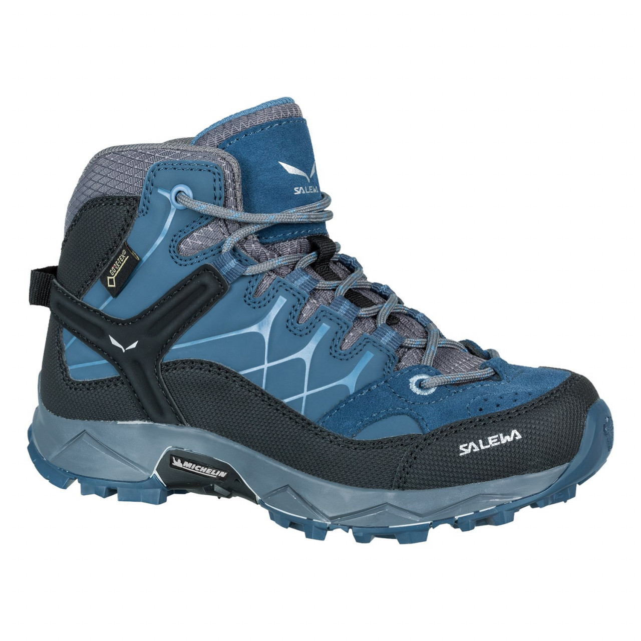 Botas De Montaña Salewa Alp Trainer Mid GORE-TEX® Niños Azules/Grises Mexico (FB8940625)